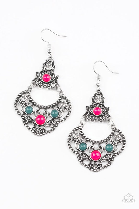 Garden State Glow - Multi - Paparazzi Earring Image