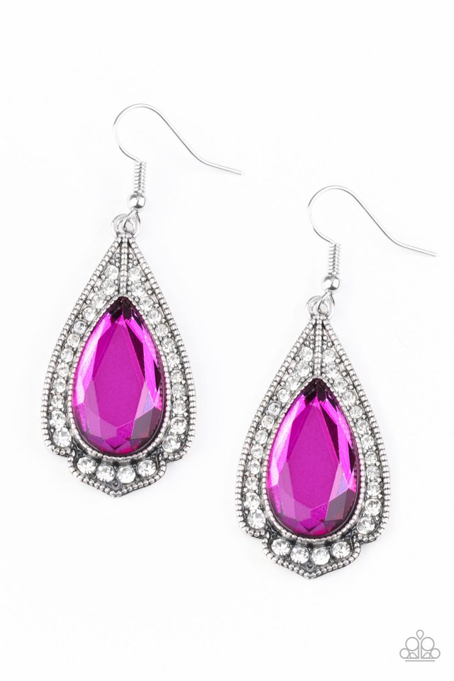 Superstar Stardom - Pink - Paparazzi Earring Image