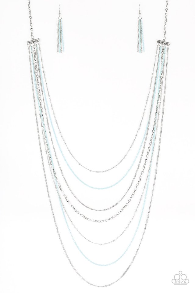 Paparazzi Necklace ~Radical Rainbows - Blue