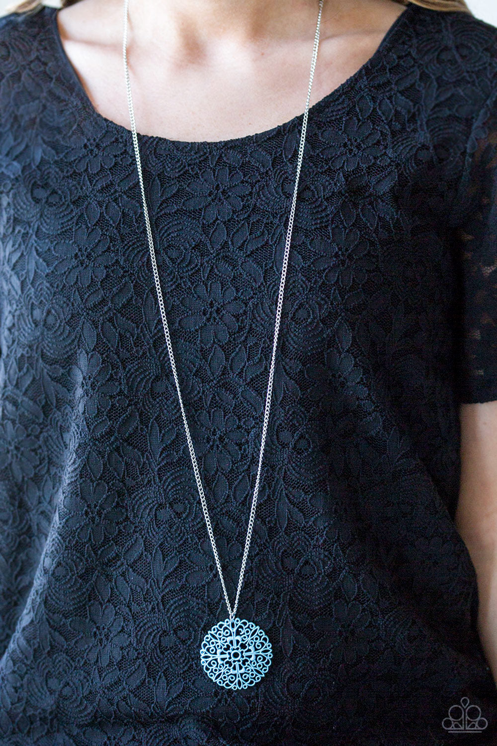 Paparazzi Necklace ~ Midsummer Musical - Blue
