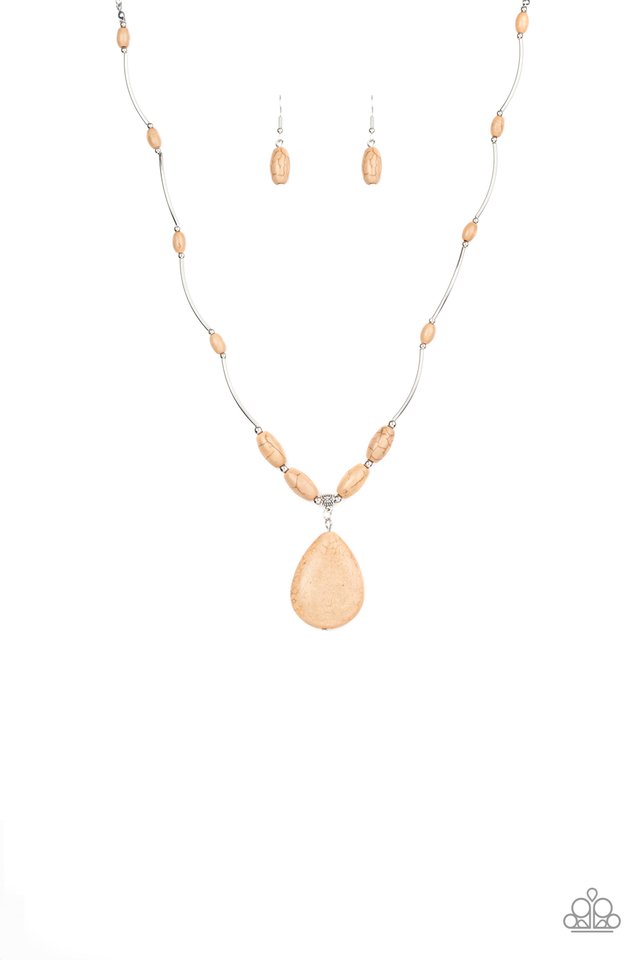 Explore the Elements - Brown - Paparazzi Necklace Image