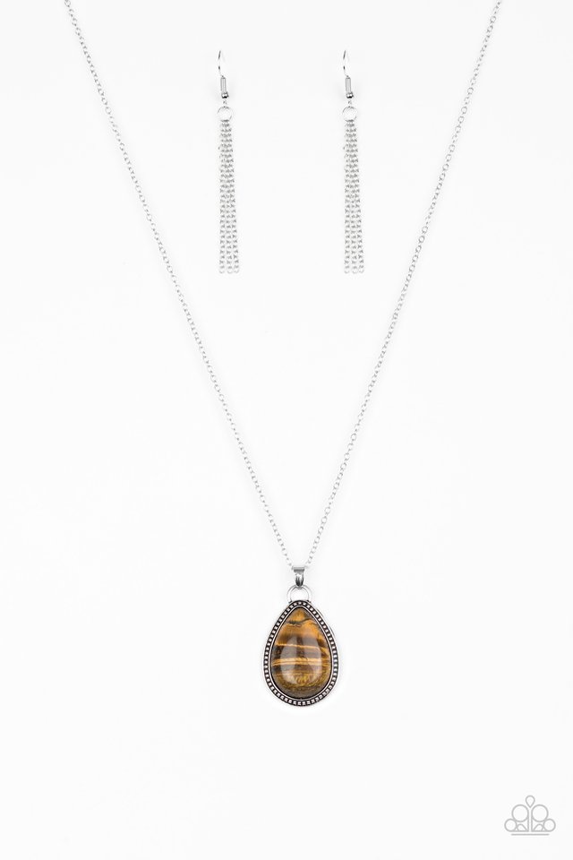 On The Home FRONTIER - Brown - Paparazzi Necklace Image