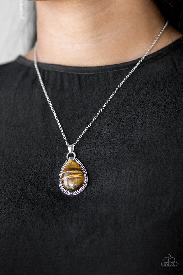 On The Home FRONTIER - Brown - Paparazzi Necklace Image