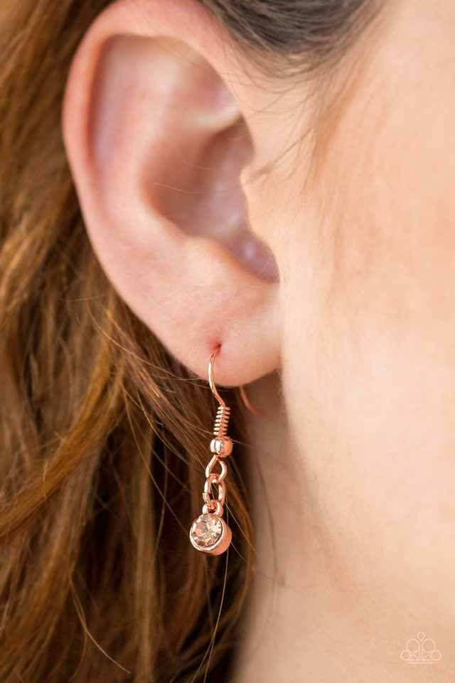 Net Worth - Copper - Paparazzi Necklace Image