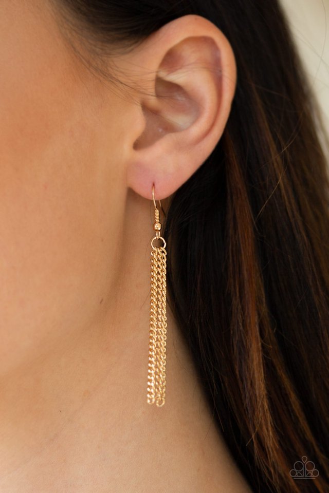 The Pack Leader - Gold - Paparazzi Necklace Image