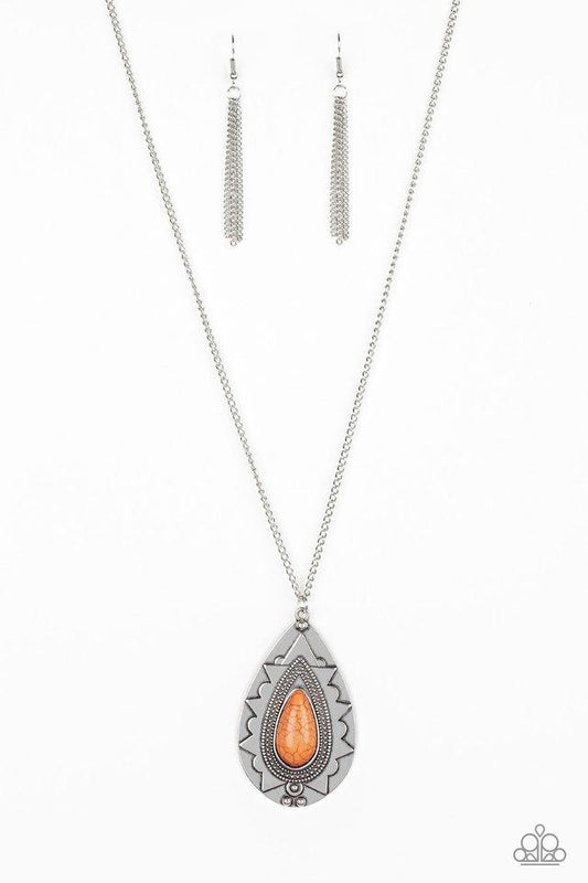 Paparazzi Necklace ~ Sedona Solstice - Orange