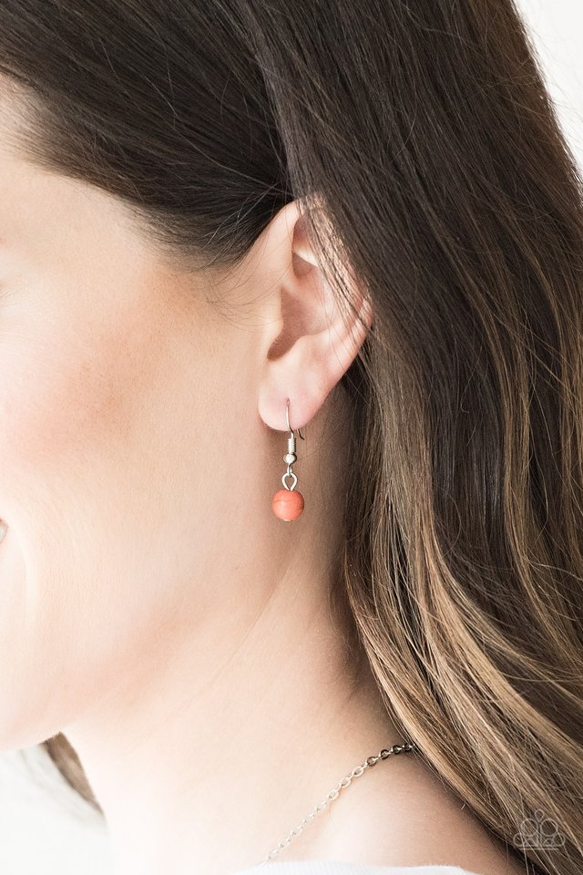 Sandstone Savannahs - Orange - Paparazzi Necklace Image