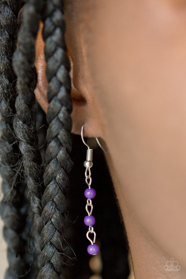 Harlem Hideaway - Purple - Paparazzi Necklace Image