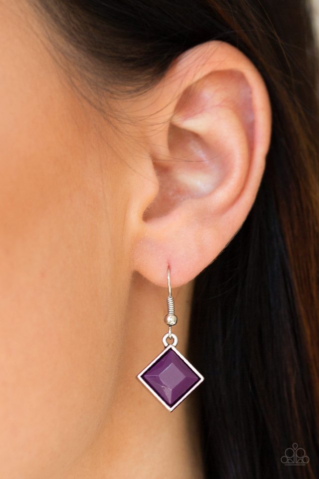 Feeling Inde-PENDANT - Purple - Paparazzi Necklace Image