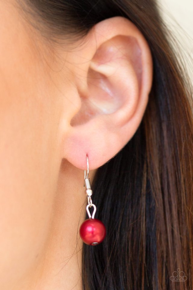 A Love For Luster - Red - Paparazzi Necklace Image