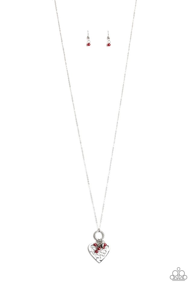 Romeo Romance - Red - Paparazzi Necklace Image