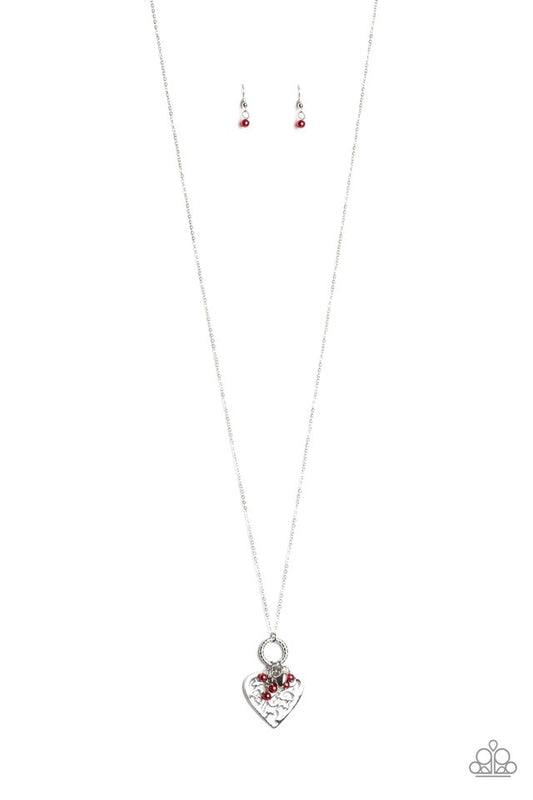 Romeo Romance - Red - Paparazzi Necklace Image