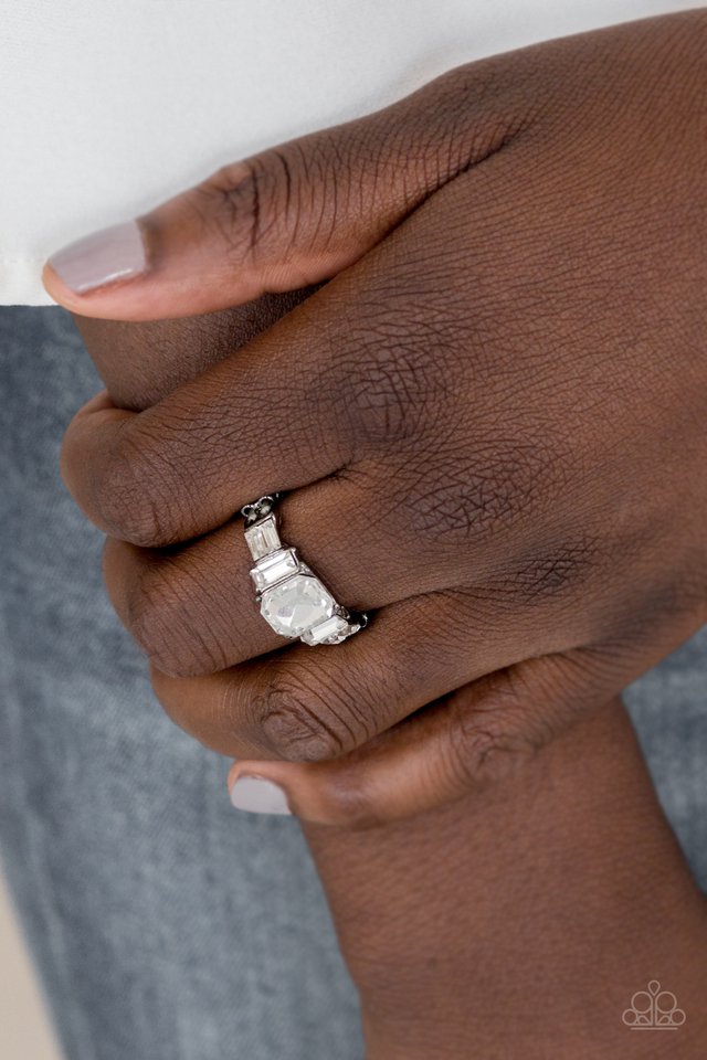 Born To Rule - Black - Paparazzi Ring Image