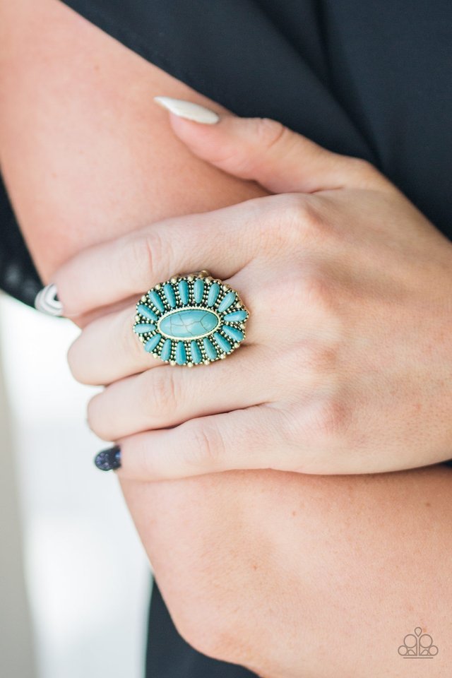 Cactus Cabana - Brass - Paparazzi Ring Image