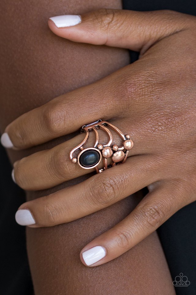 Wanderlust Wanderer - Copper - Paparazzi Ring Image