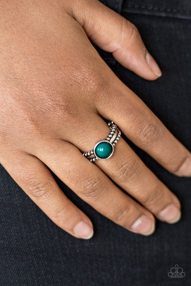 TREK and Field - Green - Paparazzi Ring Image