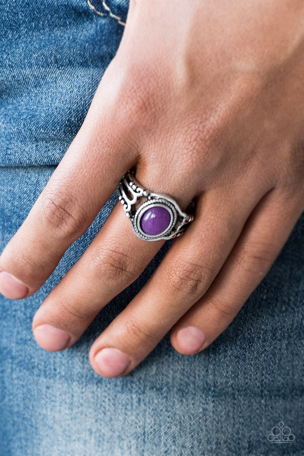 Paparazzi Ring ~ Peacefully Peaceful - Purple
