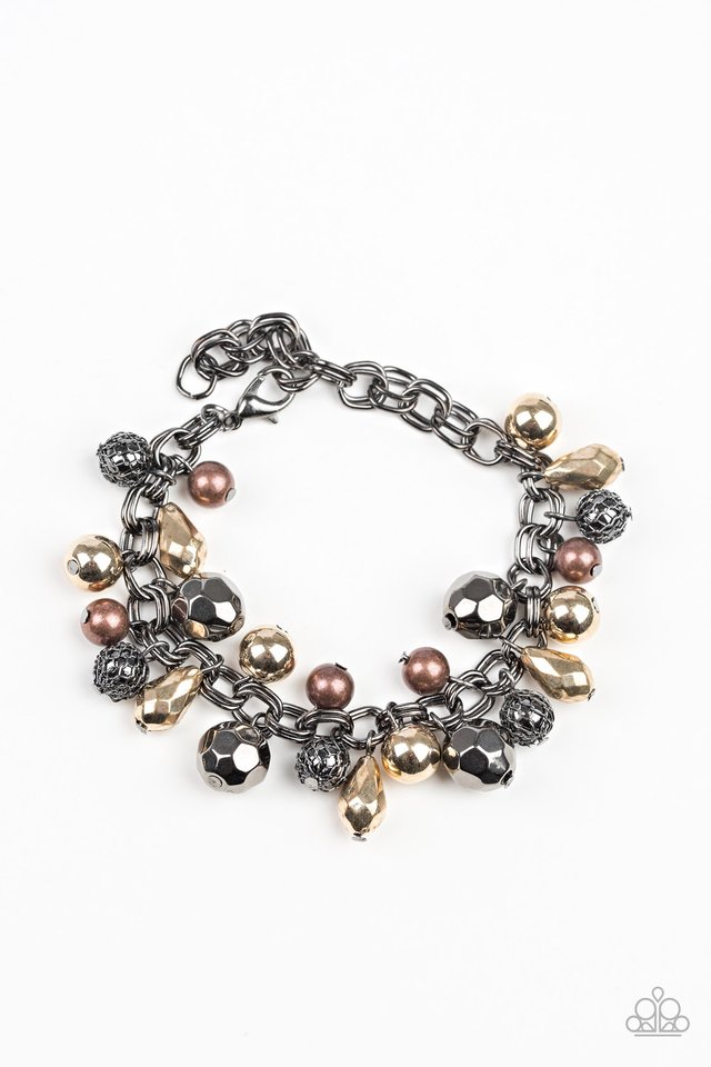 Invest In This - Black - Paparazzi Bracelet Image