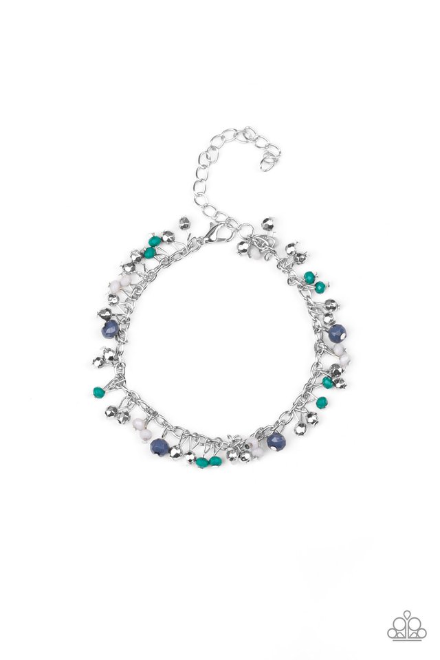 Aquatic Adventure - Blue - Paparazzi Bracelet Image
