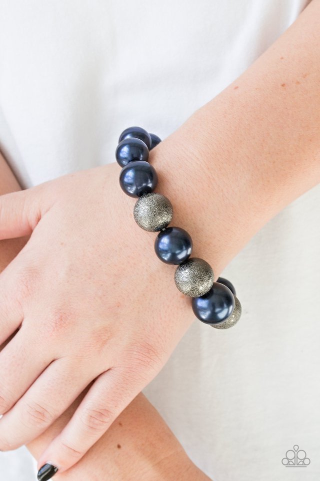 Humble Hustle - Blue - Paparazzi Bracelet Image