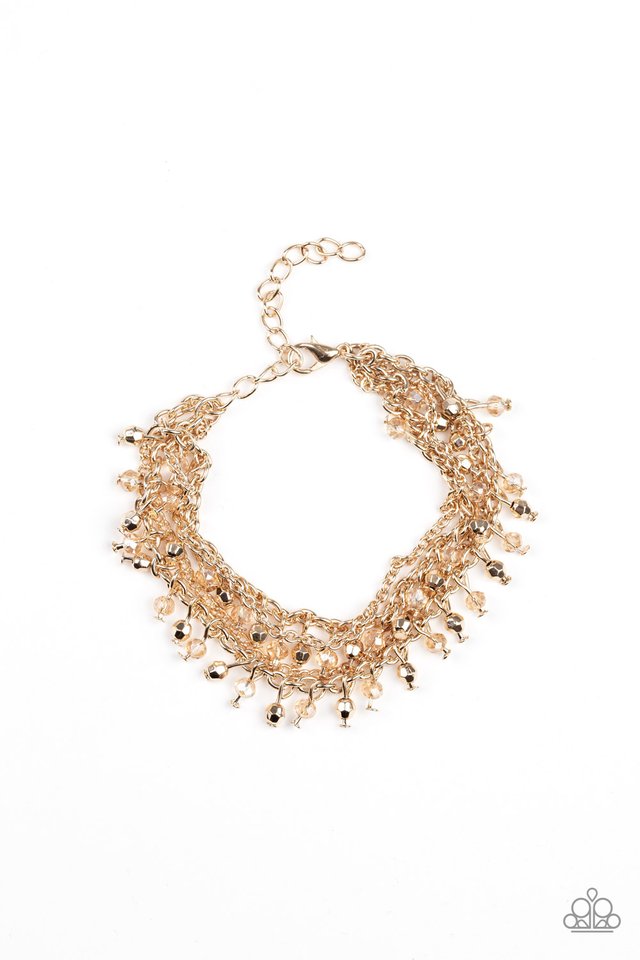 Cash Confidence - Gold - Paparazzi Bracelet Image
