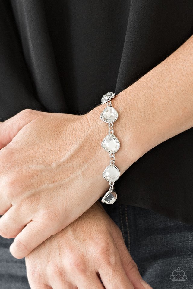 Perfect Imperfection - White - Paparazzi Bracelet Image