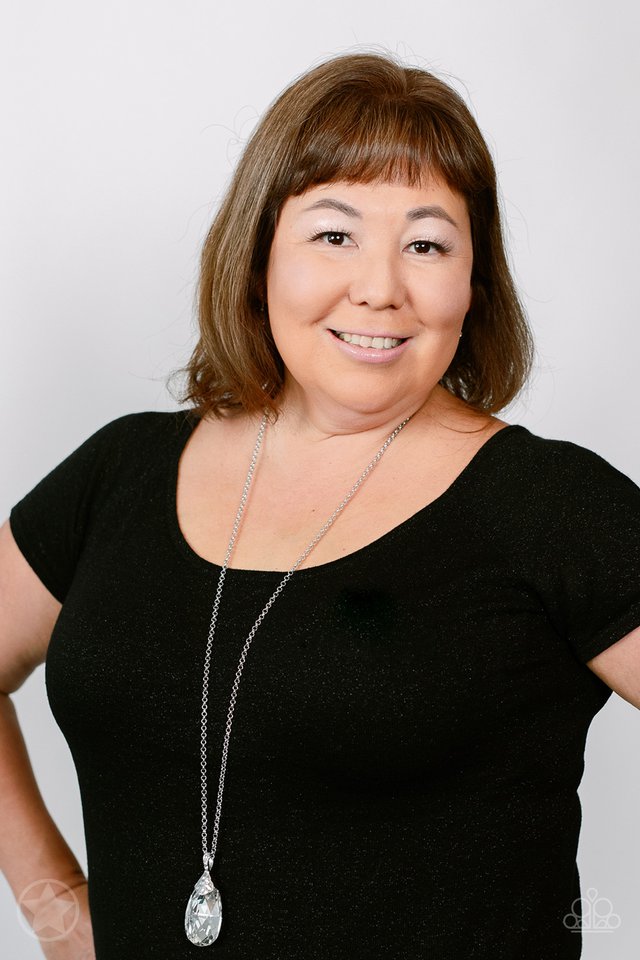 Spellbinding Sparkle - White - Paparazzi Necklace Image