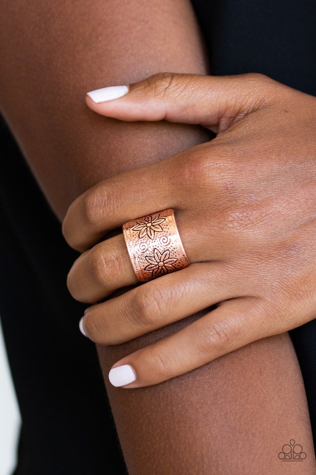 Wild Meadows - Copper - Paparazzi Ring Image