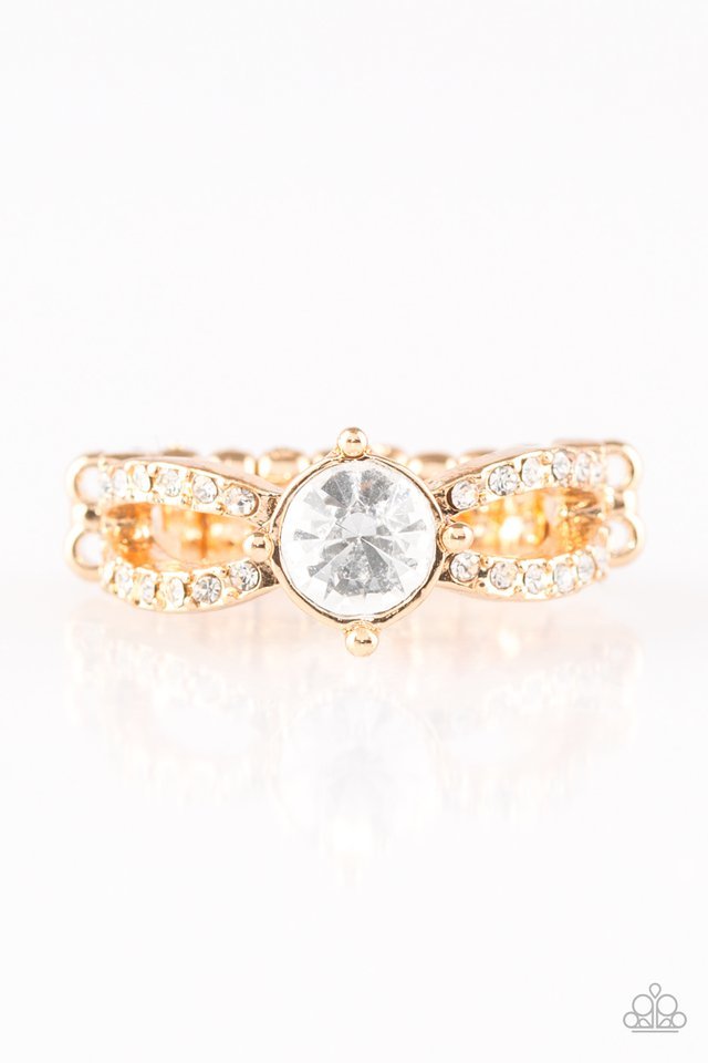 Paparazzi Ring ~ Ever Elegant - Gold
