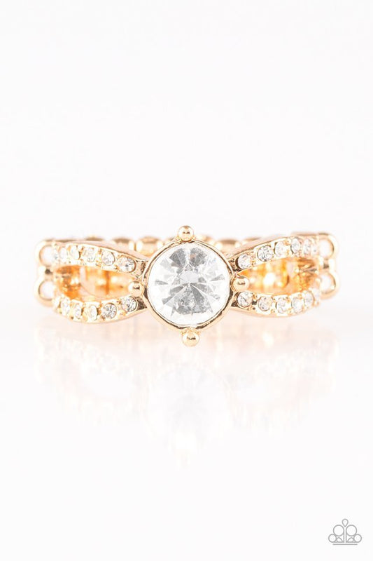 Paparazzi Ring ~ Ever Elegant - Gold