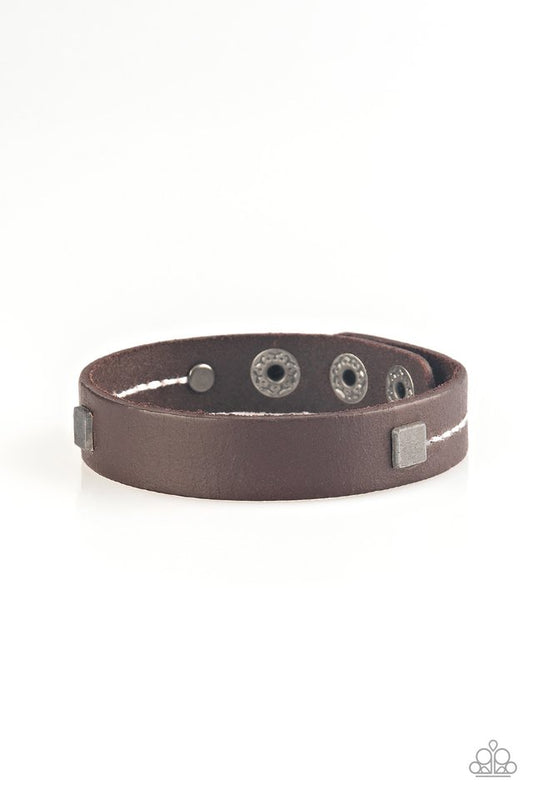 Totally Trailblazing - Brown - Paparazzi Bracelet Image