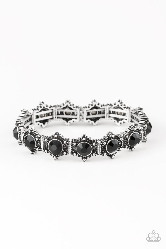 Strut Your Stuff - Black - Paparazzi Bracelet Image