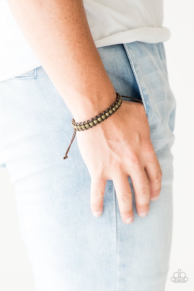 Modern Mariner - Brown - Paparazzi Bracelet Image