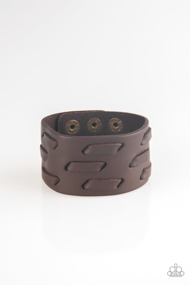 Be Your Own HUNTSMAN - Brown - Paparazzi Bracelet Image