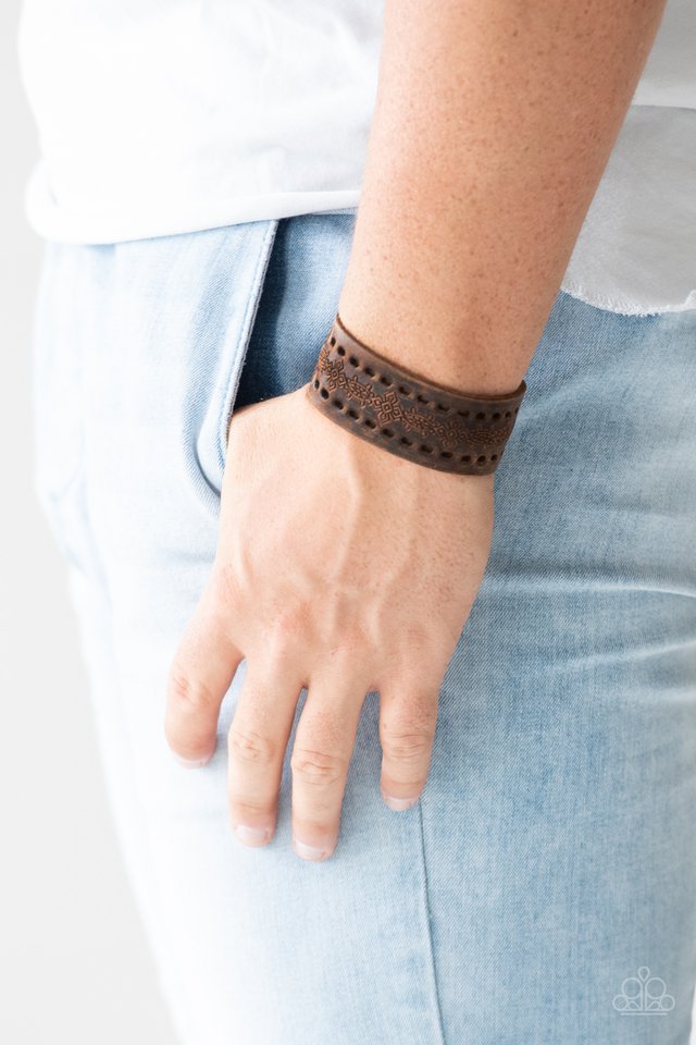 Make The WEST Of It - Brown - Paparazzi Bracelet Image