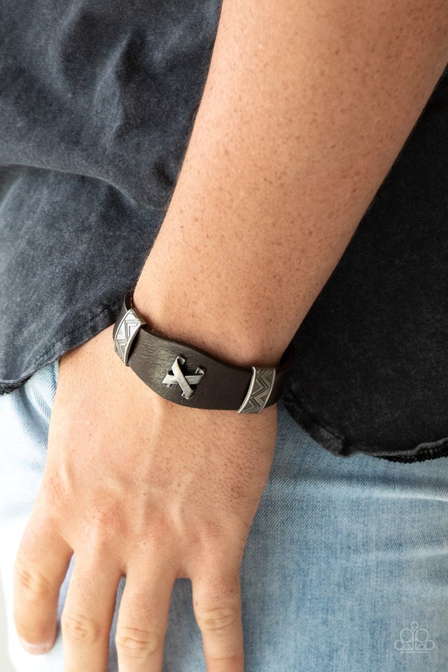 Tread Carefully - Brown - Paparazzi Bracelet Image