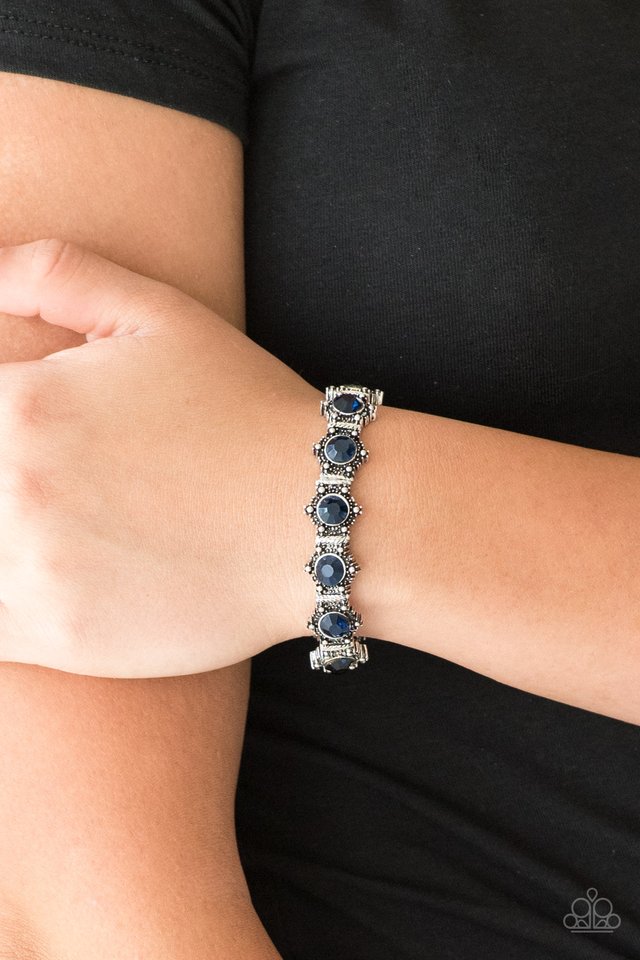 Strut Your Stuff - Blue - Paparazzi Bracelet Image