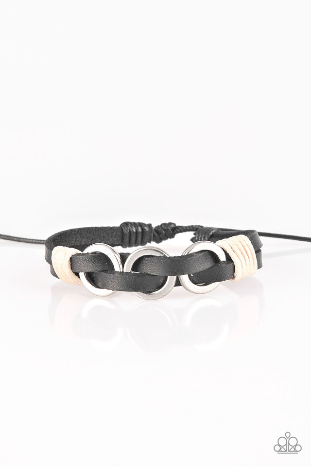 Off-Road Tourist - Black - Paparazzi Bracelet Image