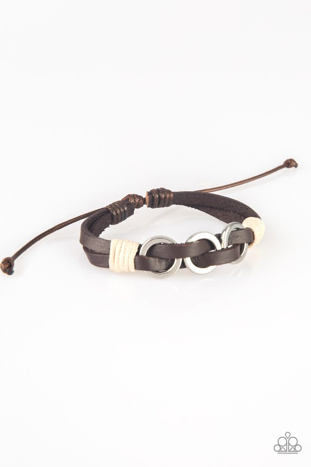 Off-Road Tourist - Brown - Paparazzi Bracelet Image