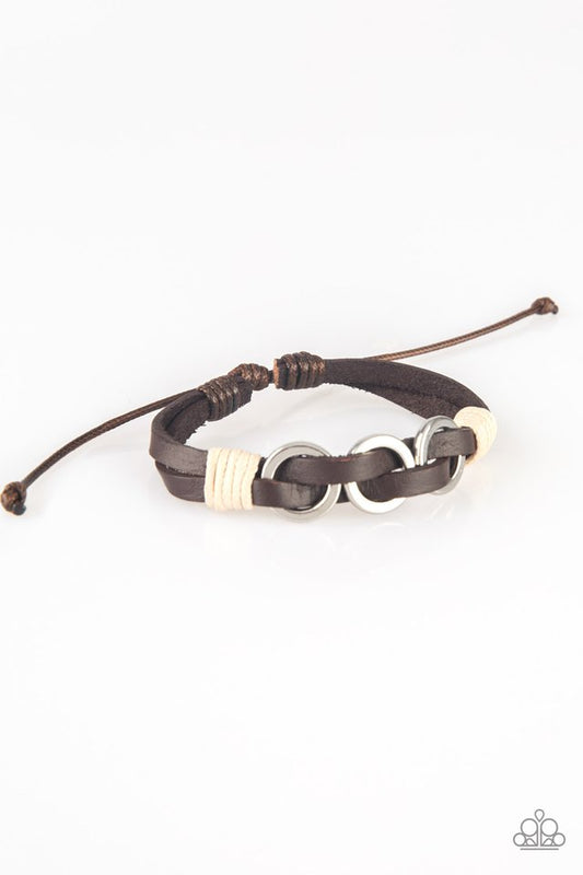 Off-Road Tourist - Brown - Paparazzi Bracelet Image