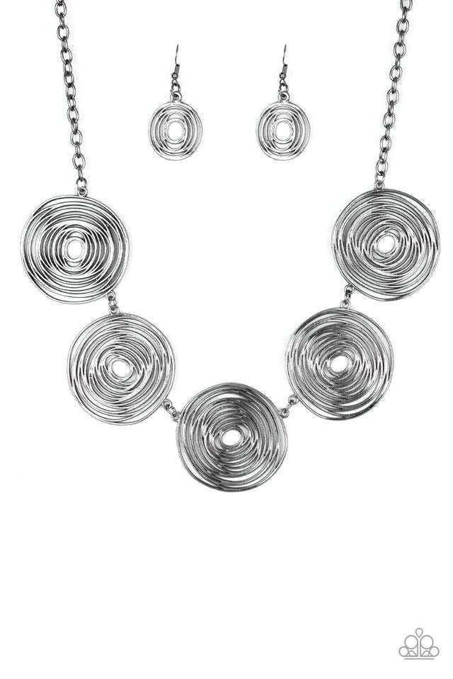 SOL-Mates - Black - Paparazzi Necklace Image