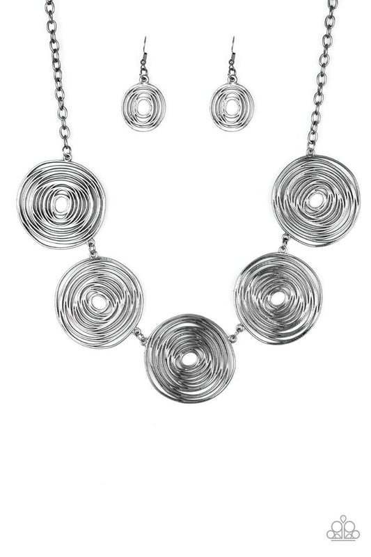 SOL-Mates - Black - Paparazzi Necklace Image