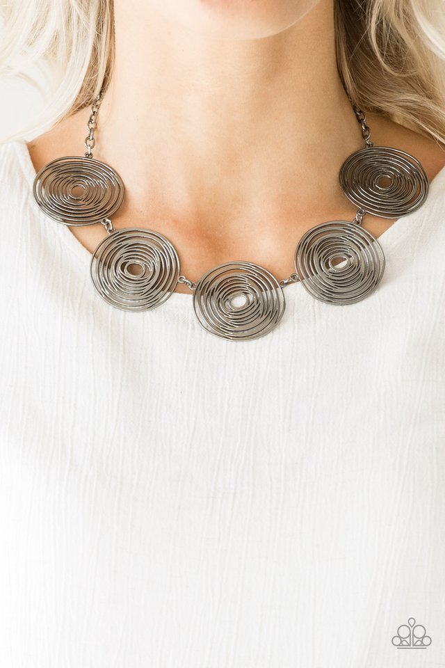 SOL-Mates - Black - Paparazzi Necklace Image