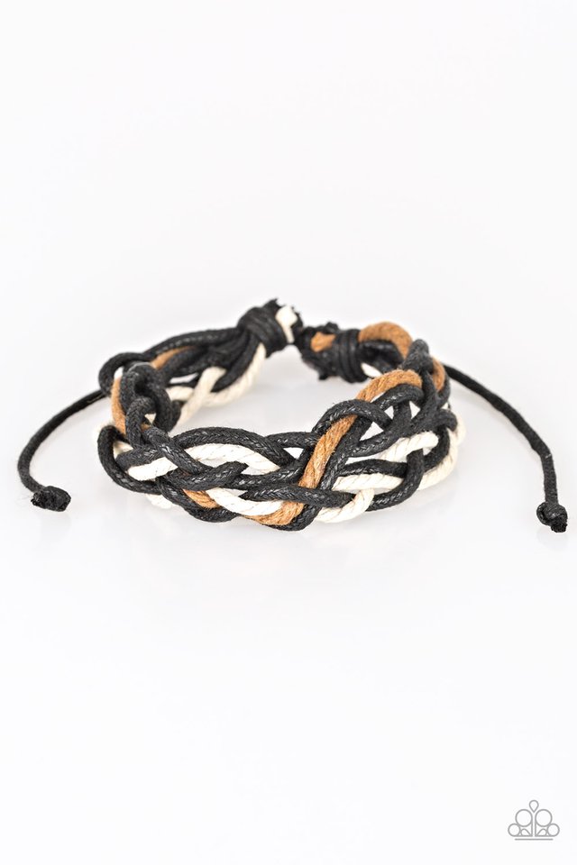 Mountain Quest - Black - Paparazzi Bracelet Image