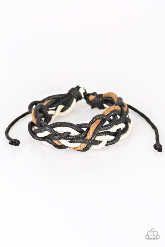 Mountain Quest - Black - Paparazzi Bracelet Image