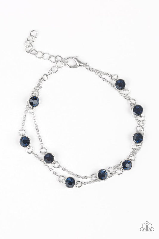 Spotlight Starlight - Blue - Paparazzi Bracelet Image