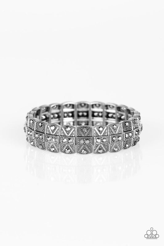 Modern Magnificence - Silver - Paparazzi Bracelet Image