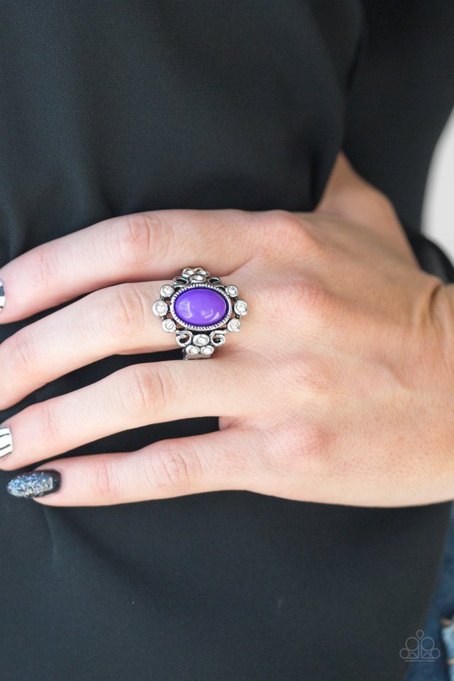 Noticeably Notable - Purple - Paparazzi Ring Image