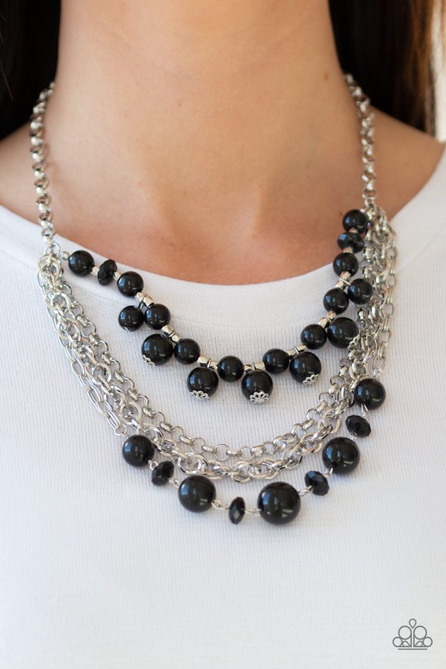Rockin Rockette - Black - Paparazzi Necklace Image