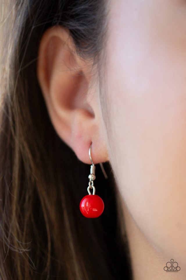 Hey, SOL Sister - Red - Paparazzi Necklace Image